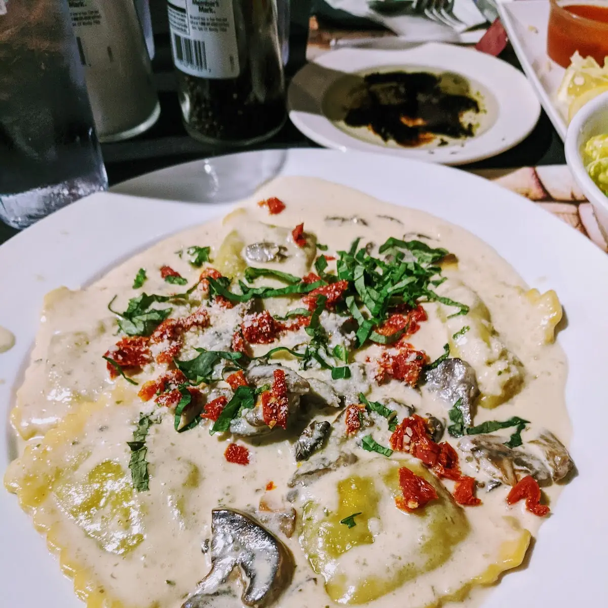 Smoked Chicken Ravioli