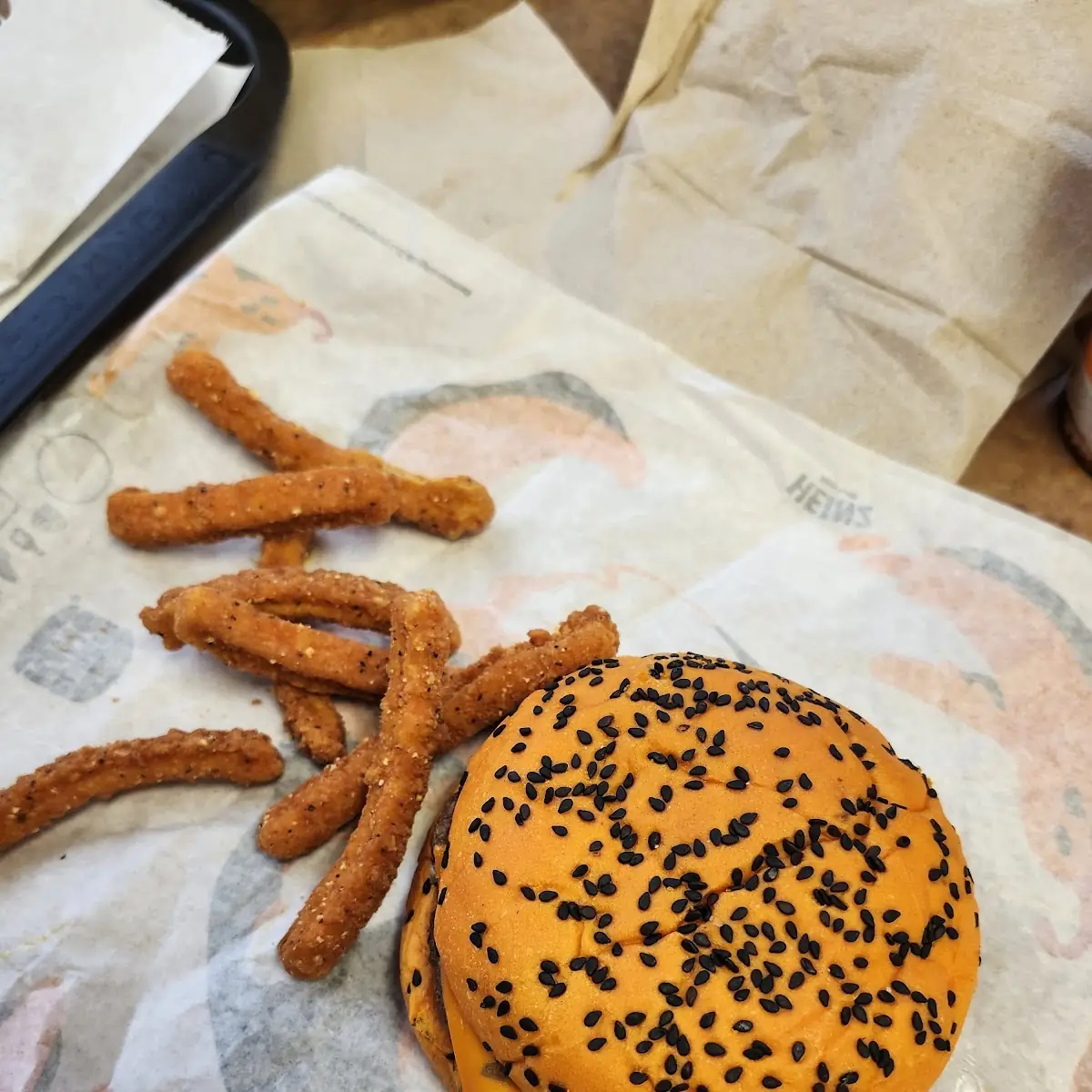 Ghost Pepper Whopper and Ghost Pepper Chicken Fries