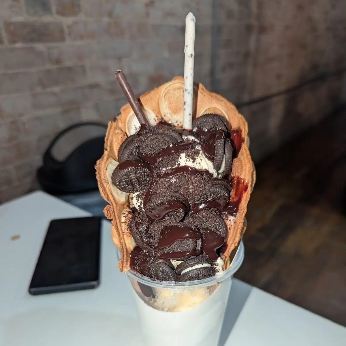 Traditional HK Style Bubble Waffles