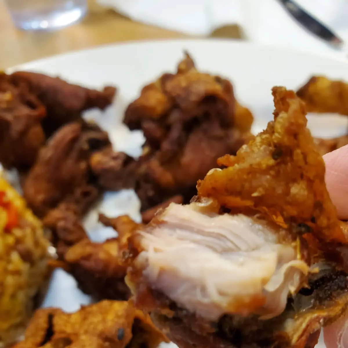 Fried Chicken Chunks - Chicharron De Pollo