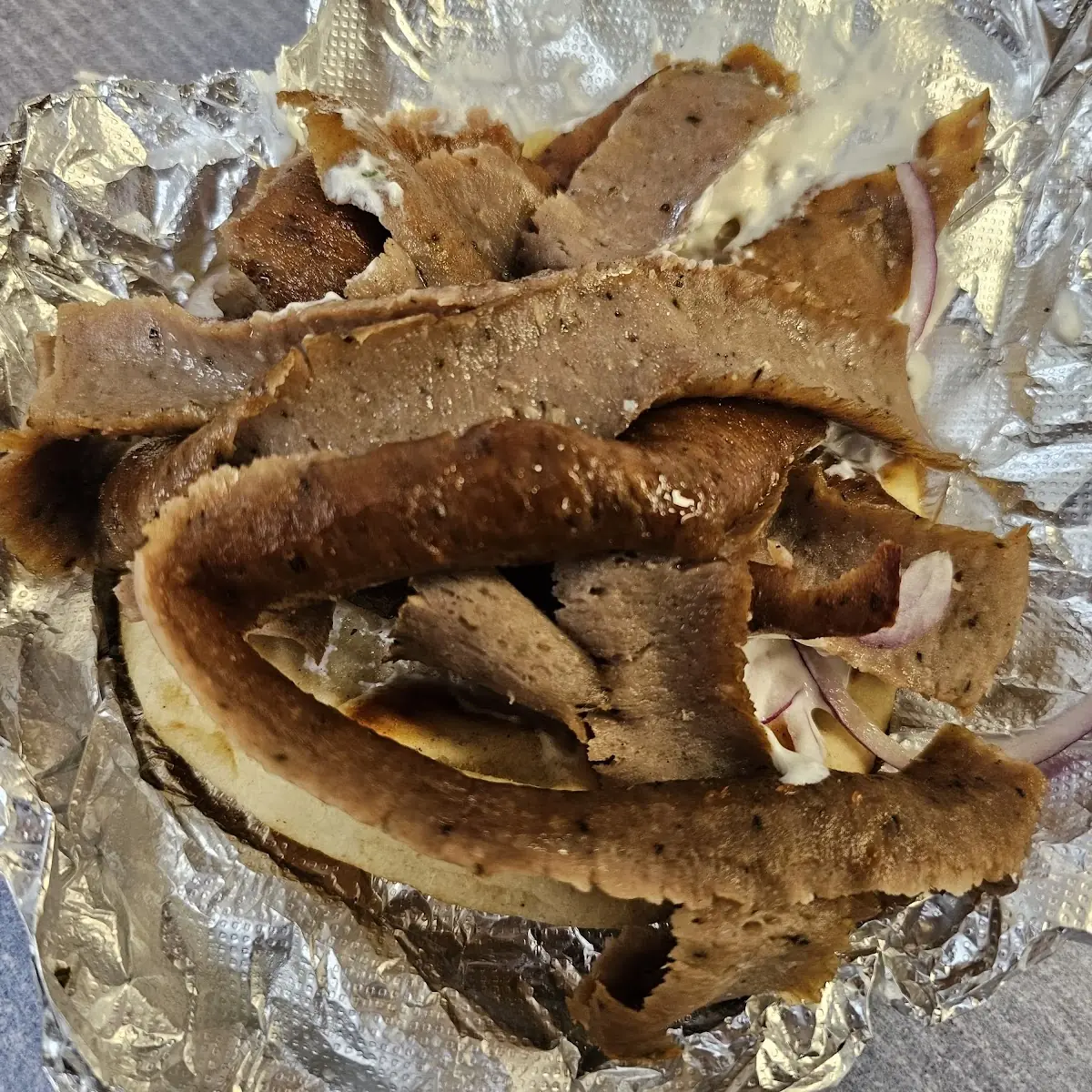 Gyro Sandwich Meal