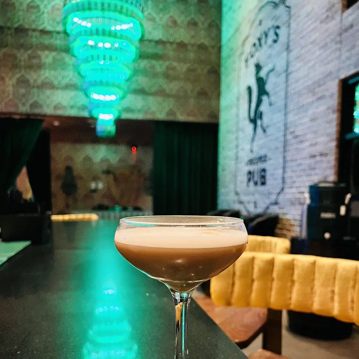 Barrel Aged Espresso Martini with Barrel Aged Gin