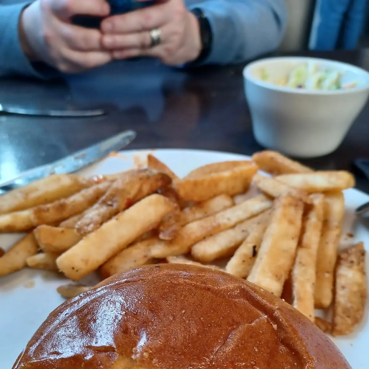 Kids Hamburger and Fries