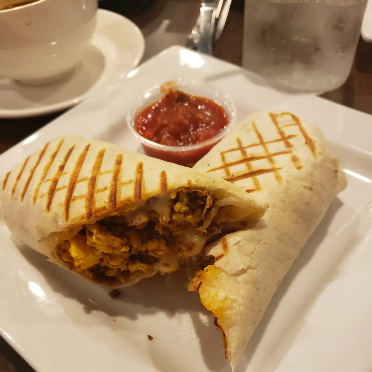Chorizo Breakfast Burrito