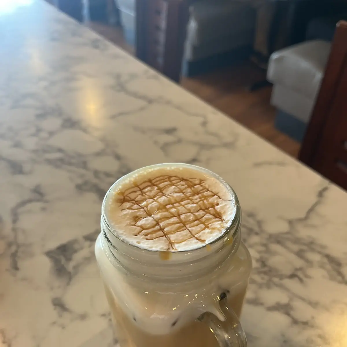 Iced Caramel Latte