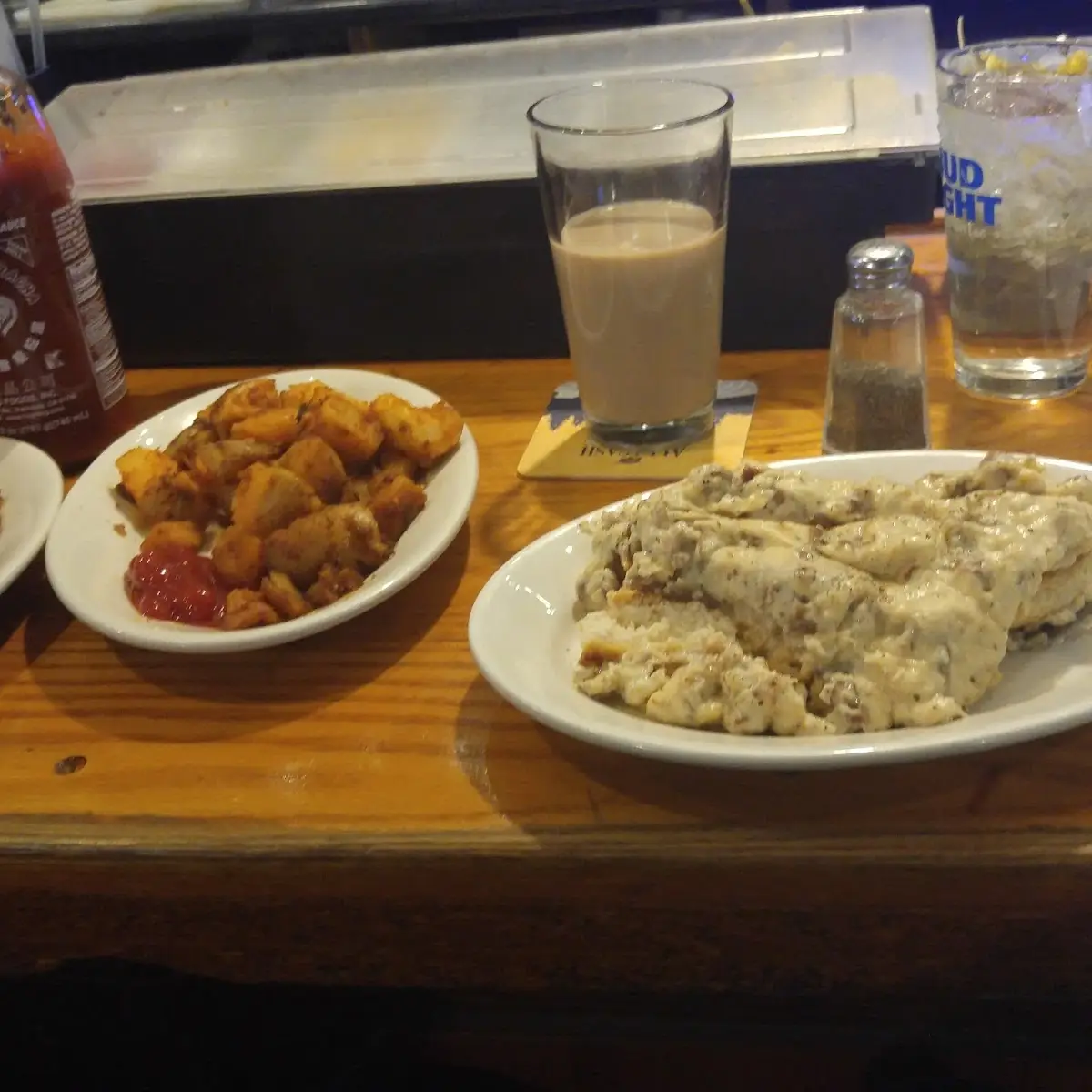 Sausage Gravy & Homemade Biscuits