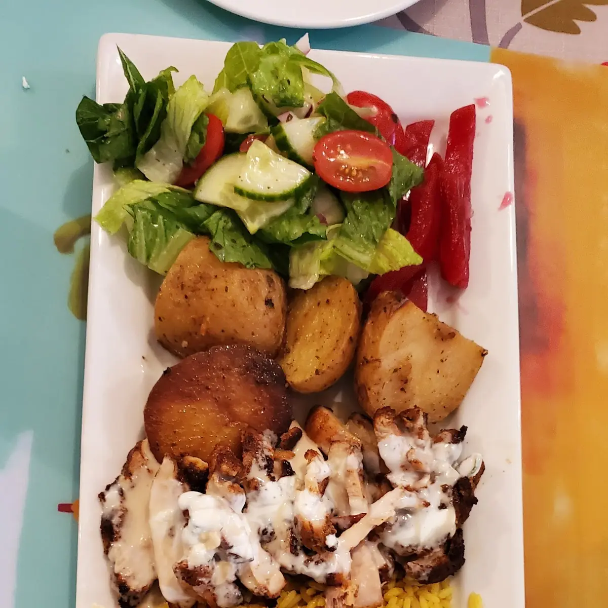 Chicken Shwarma, Beach House Restaurant