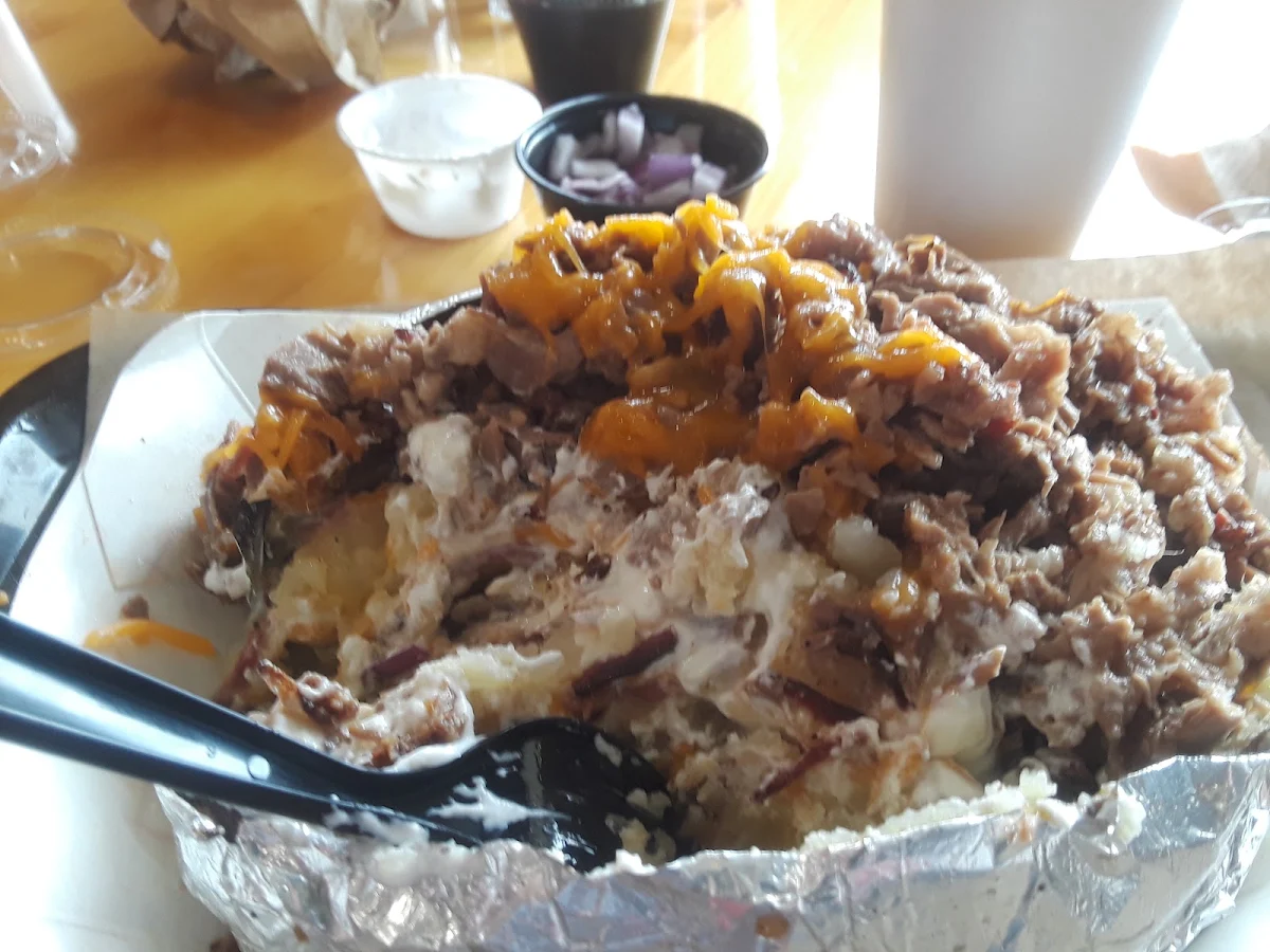 It's a Brisket Loaded Baked Potato Brisket