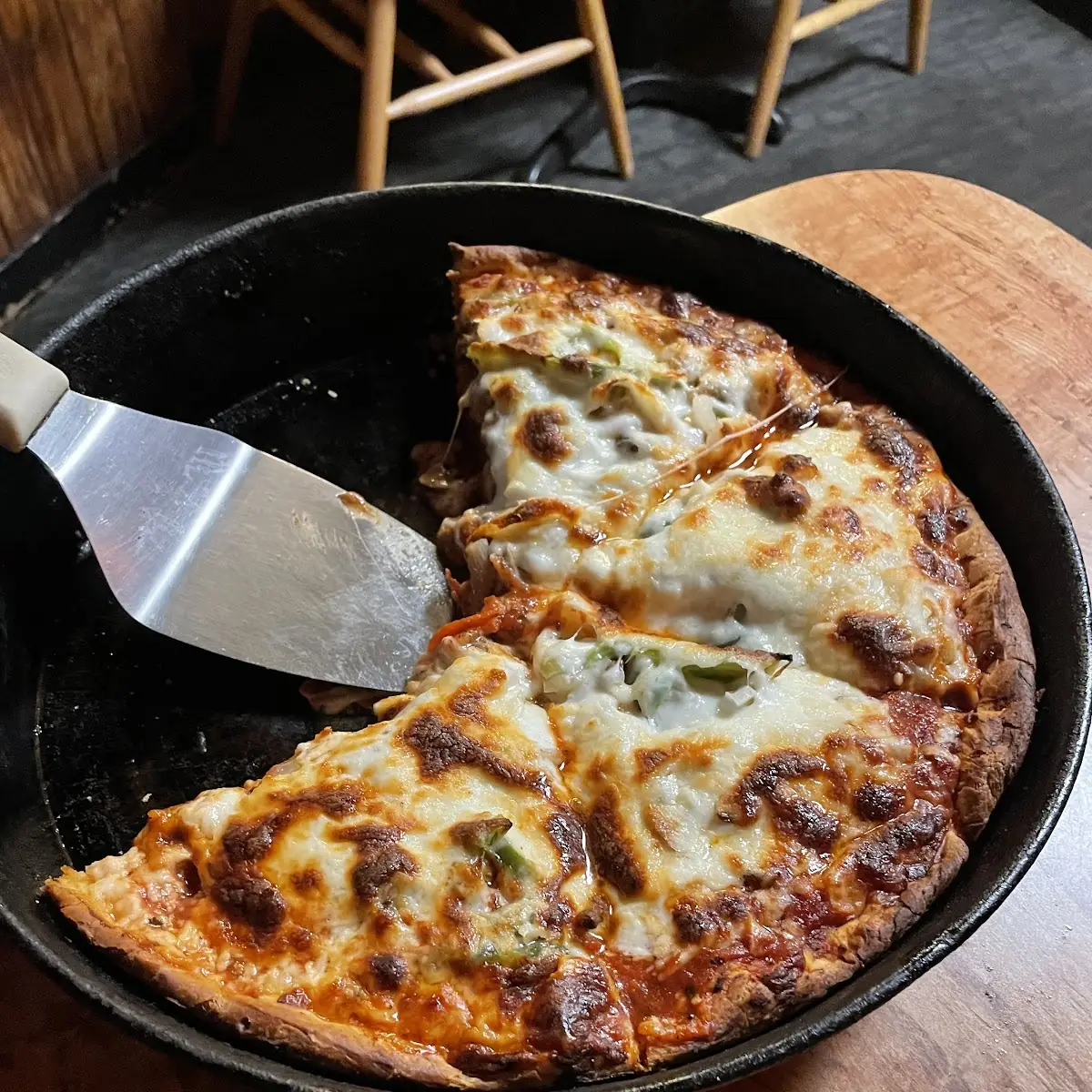 Crumbled Sausage Pizza
