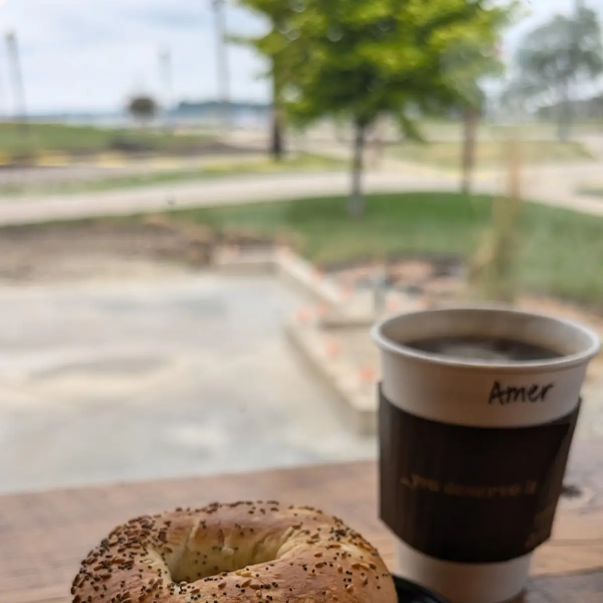 Everything Bagel Breakfast Sandwich