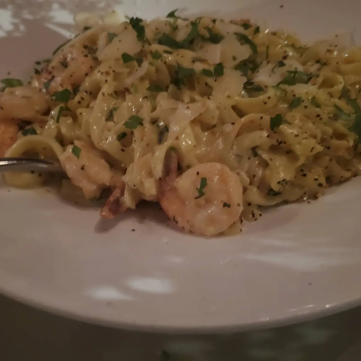 Shrimp Alfredo