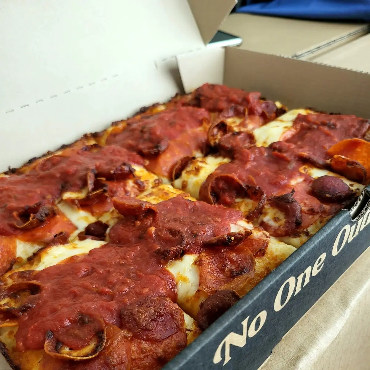 Detroit Style Pizza