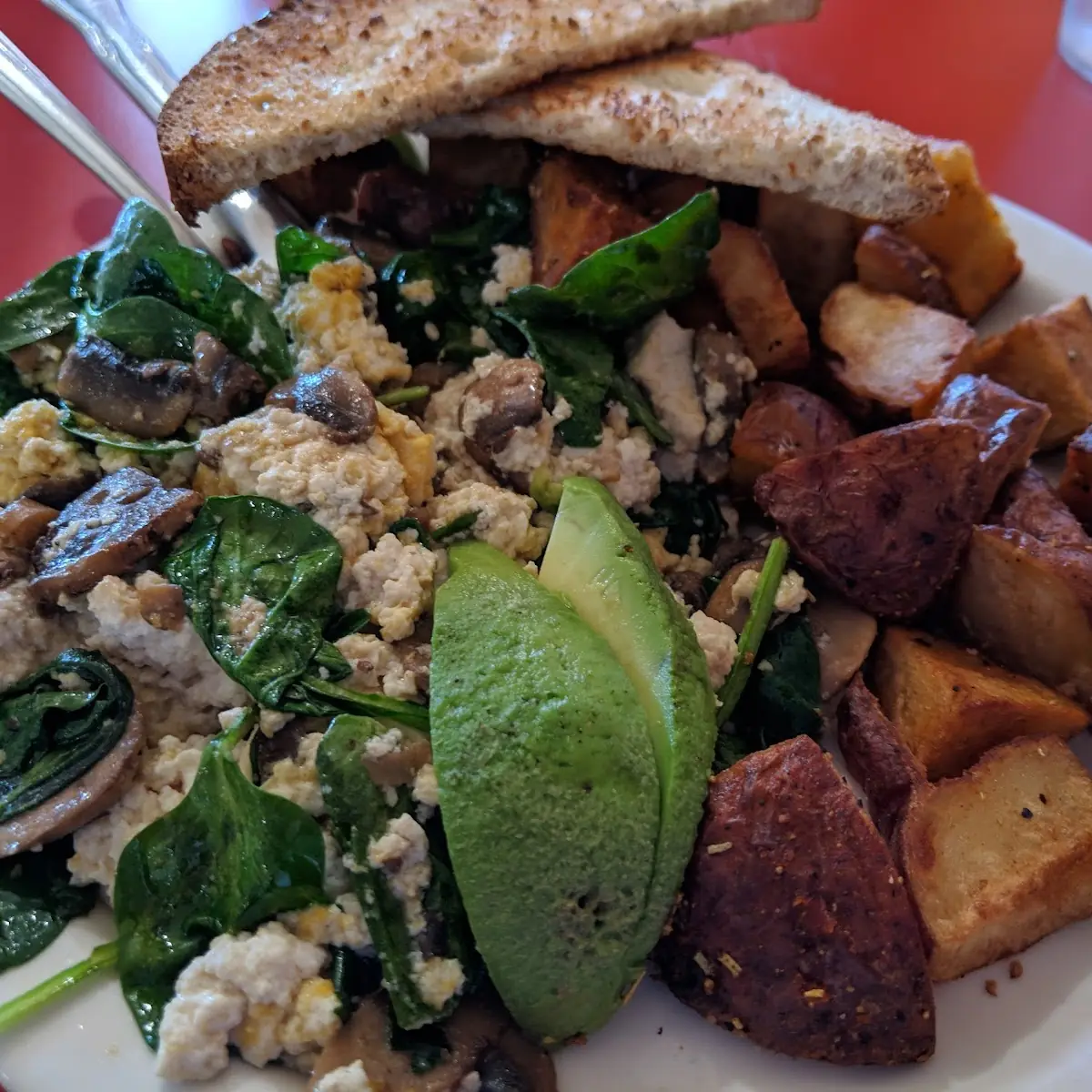 Tofu Scramble Plate