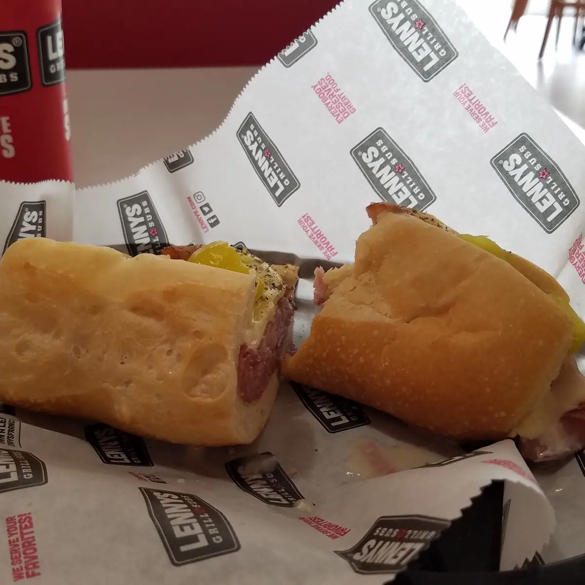 Lenny's Hot Italian Sub