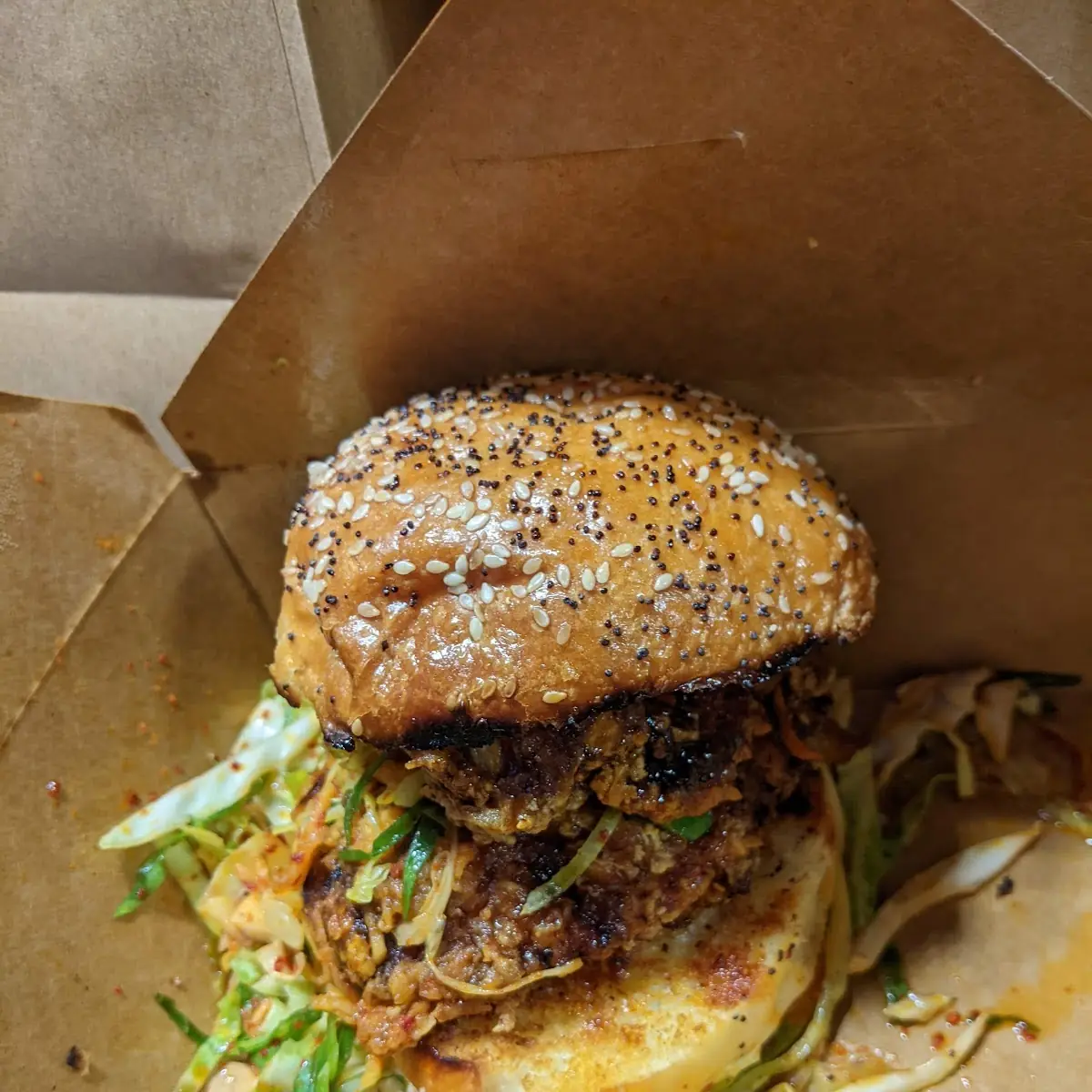 Korean Fried Chicken Sandwich