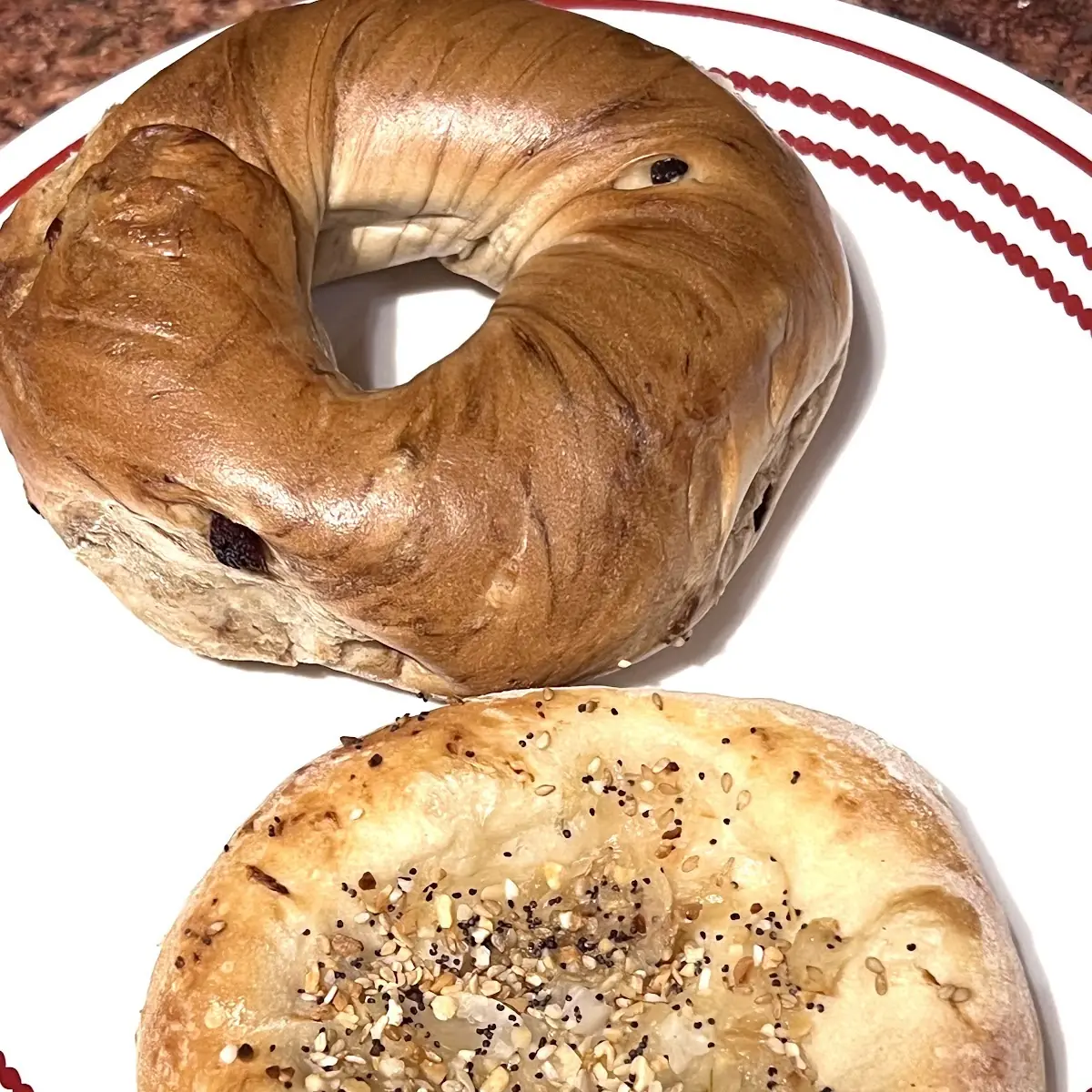 Cinnamon Raisin Bagel