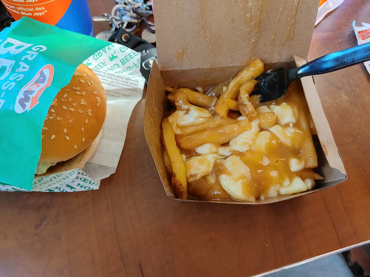Mozza Burger and Poutine