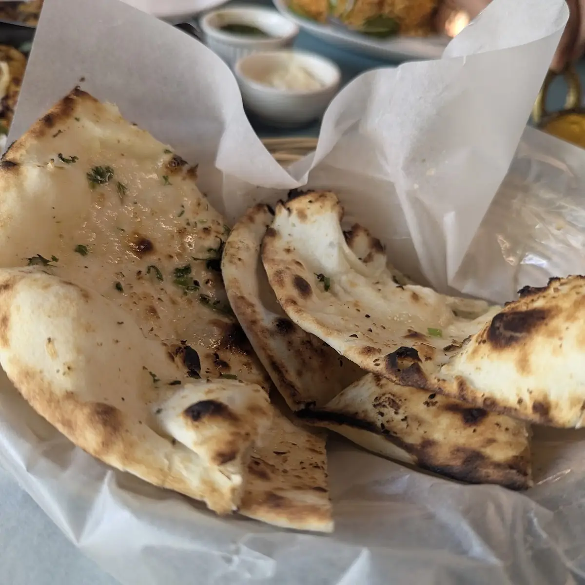 Garlic Naan Bread, Tandoori Flare