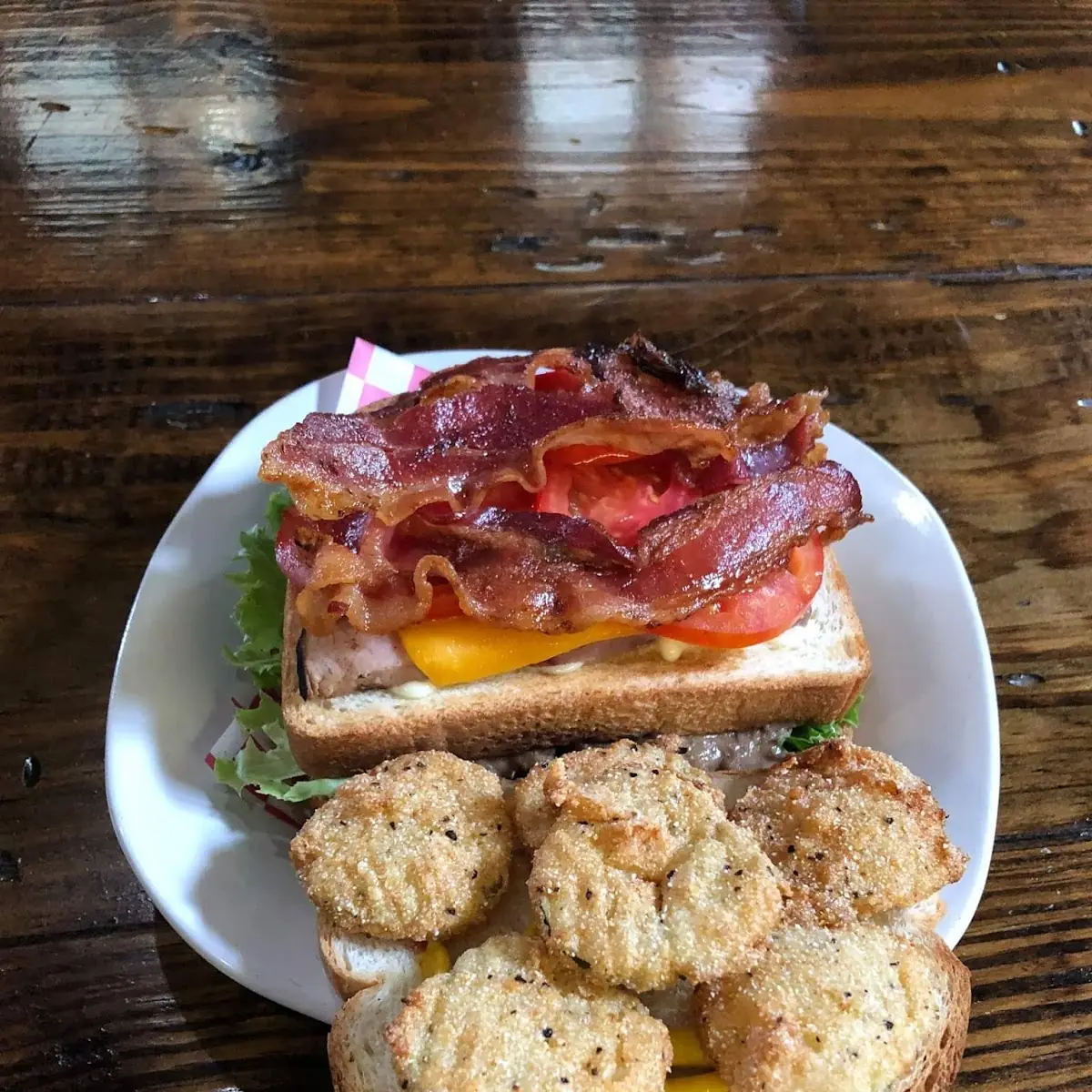 Roast Beef Club Sandwich