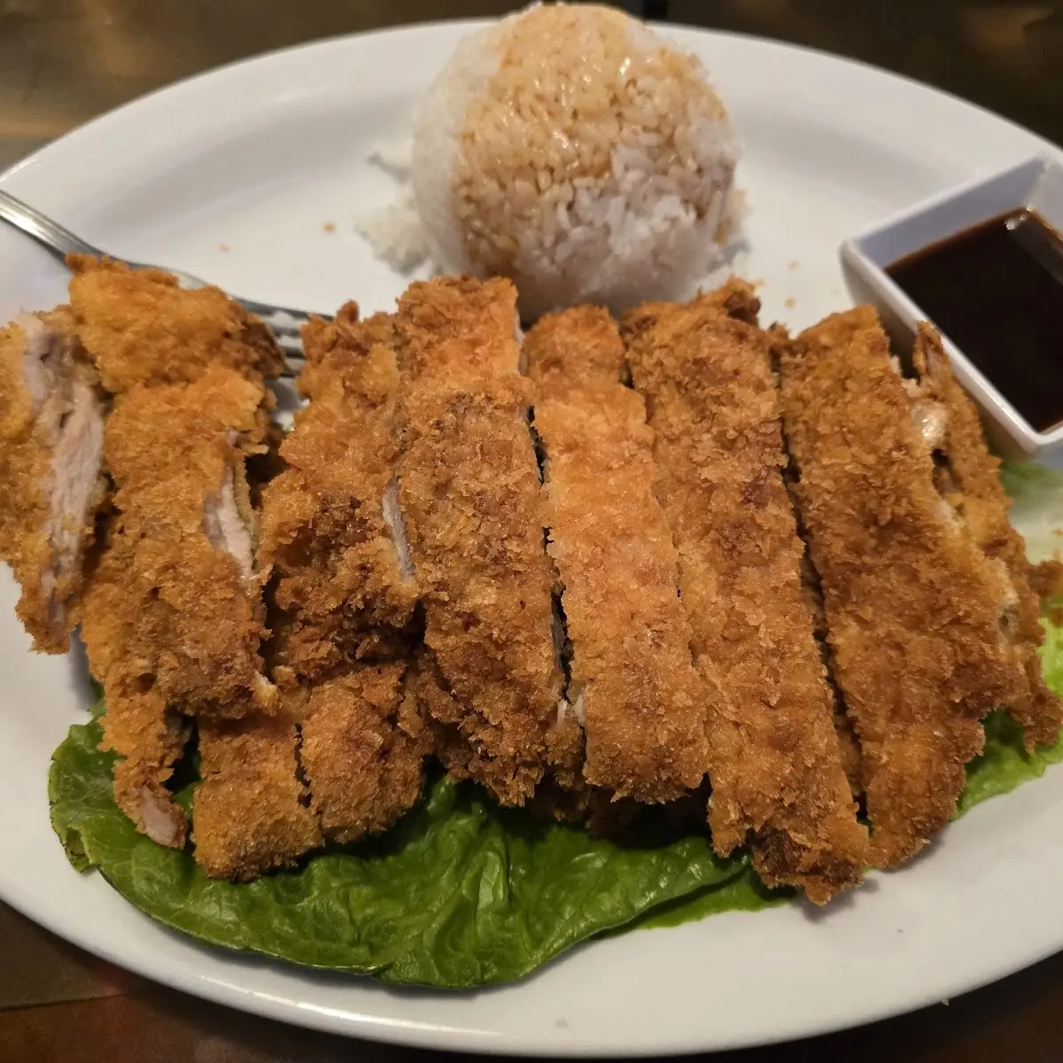 Vegetables Curry with Chicken Katsu