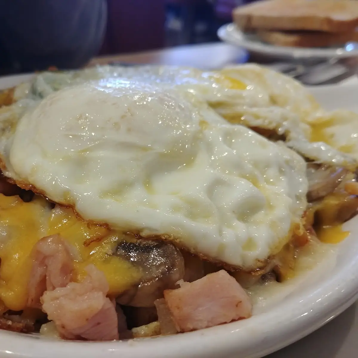 Corned Beef Hash and 3 Eggs