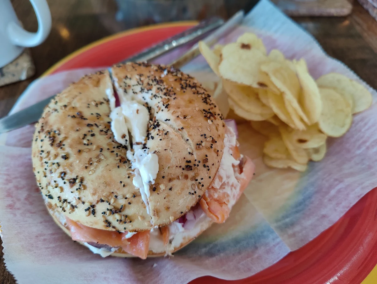 Smoked Salmon Bagel