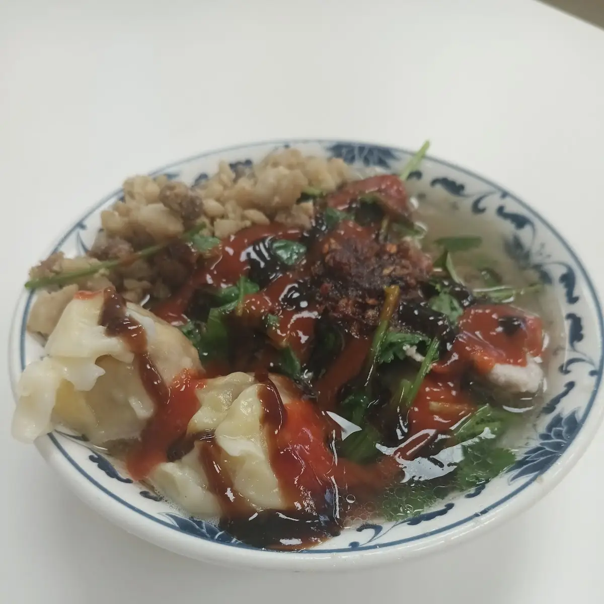 3 Wonton Noodle Soup