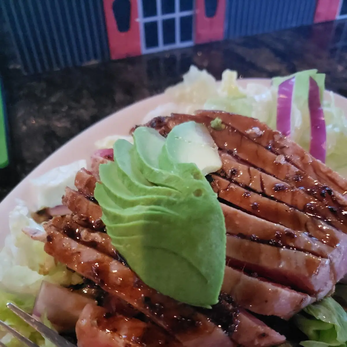 Seared Ahi Tuna Salad Platter
