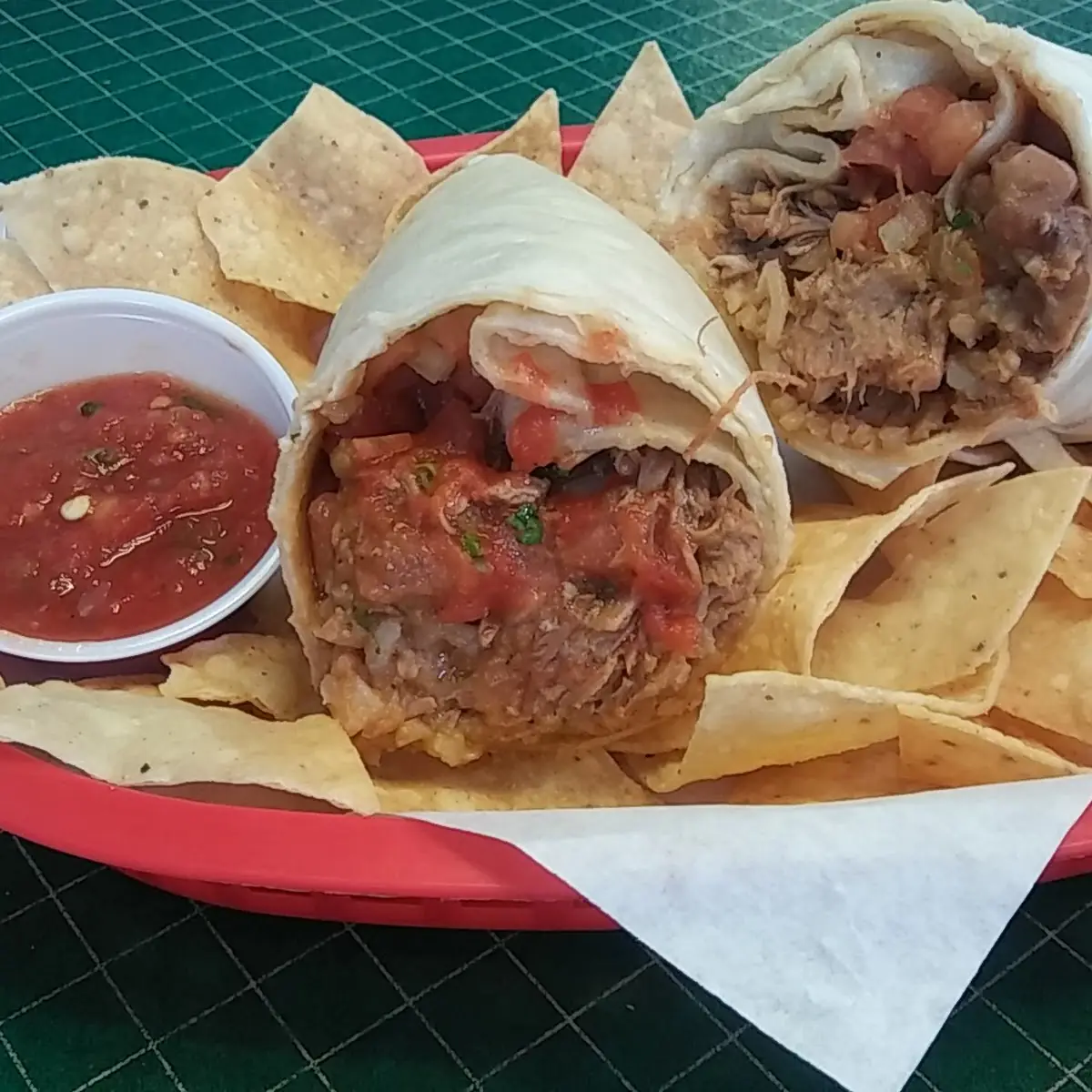 Chile Verde Burrito
