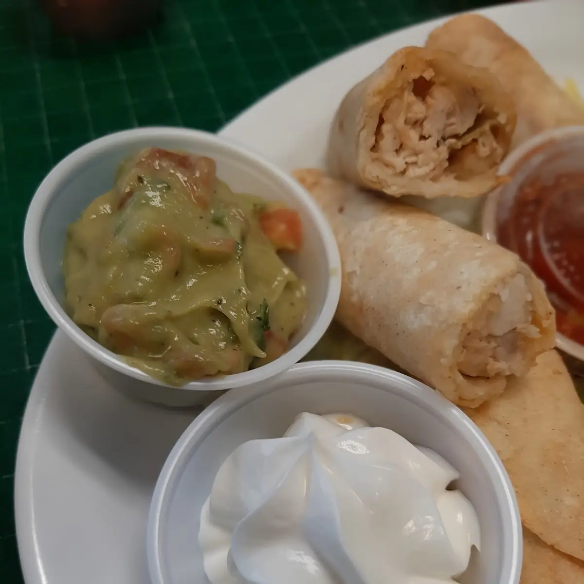 Fresh Made Guacamole and Sour Cream