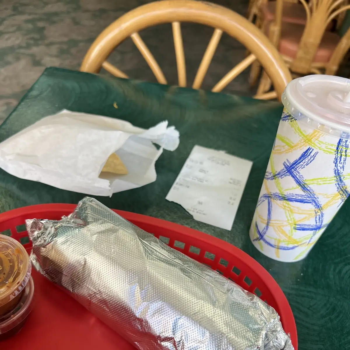Regular Chile Colorado Burrito
