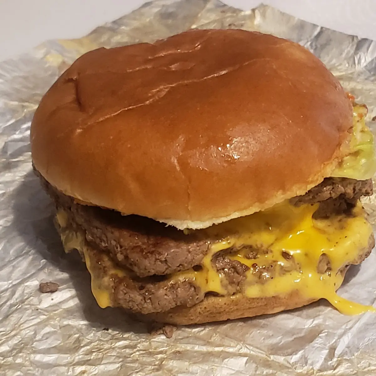Dave's Triple Cheeseburger