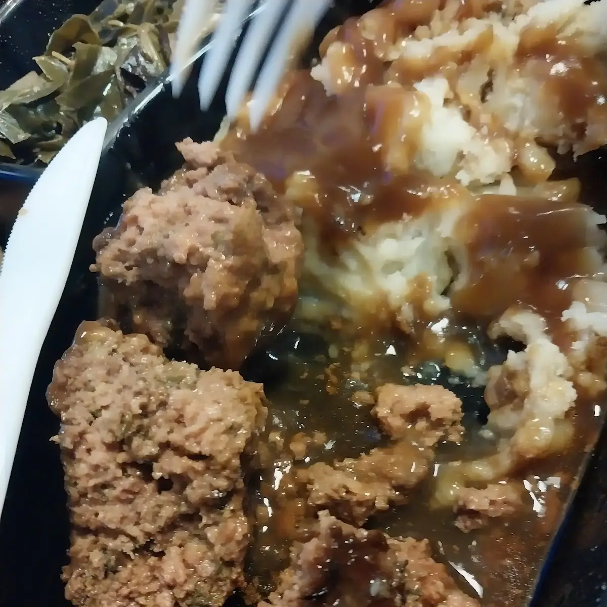 Undercooked Hamburger Steak