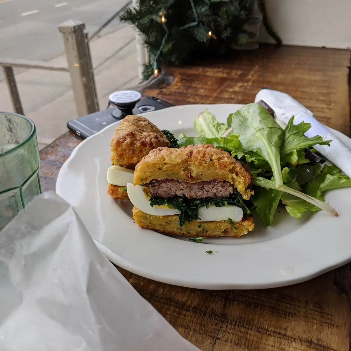 Sausage & Egg Biscuit