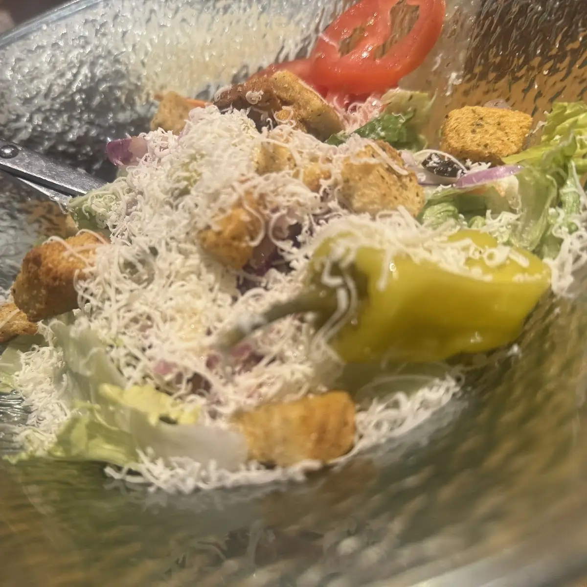 Salad with Italian Dressing