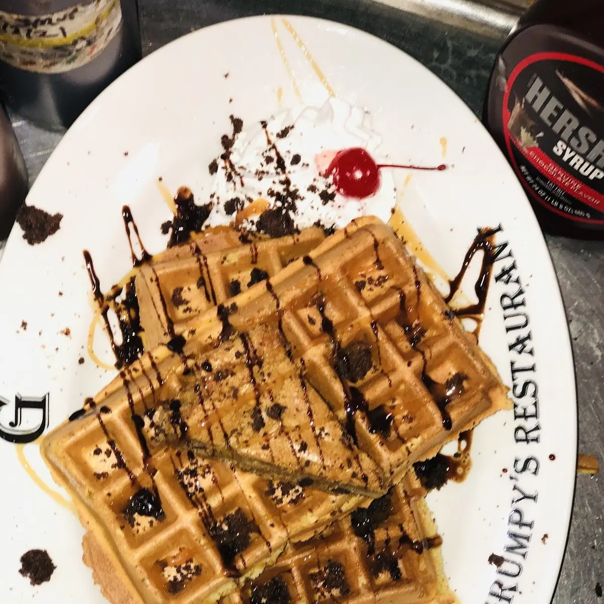 Golden Belgian Waffle