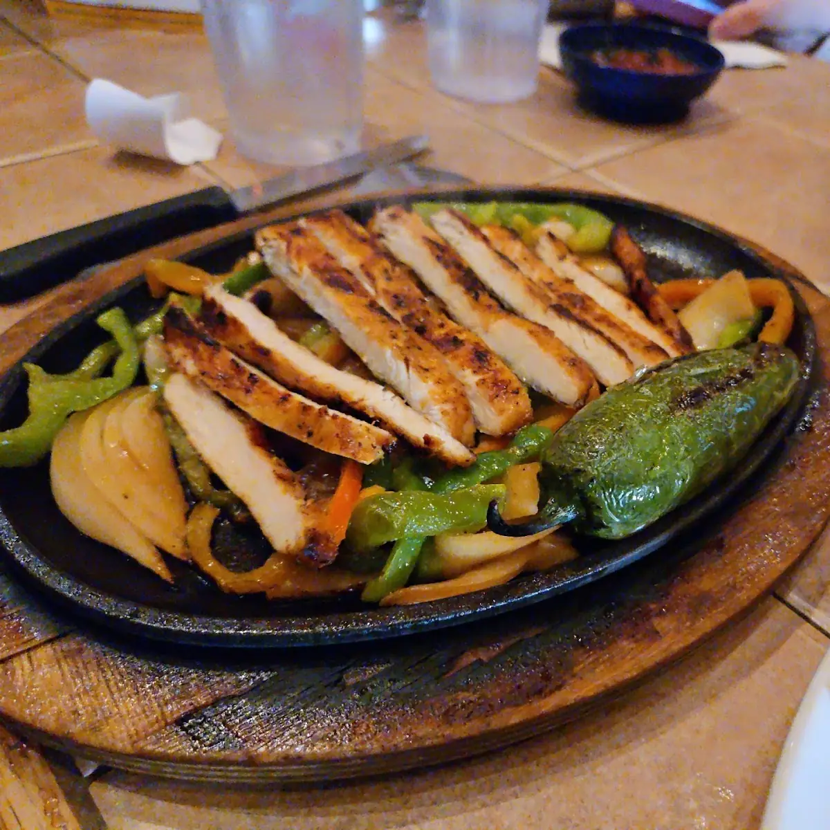 Steak and Chicken Fajitas