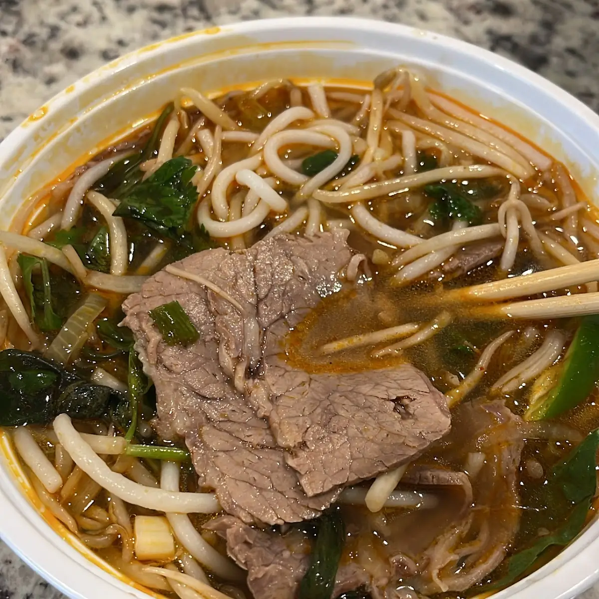 Spicy Beef Noodle Soup