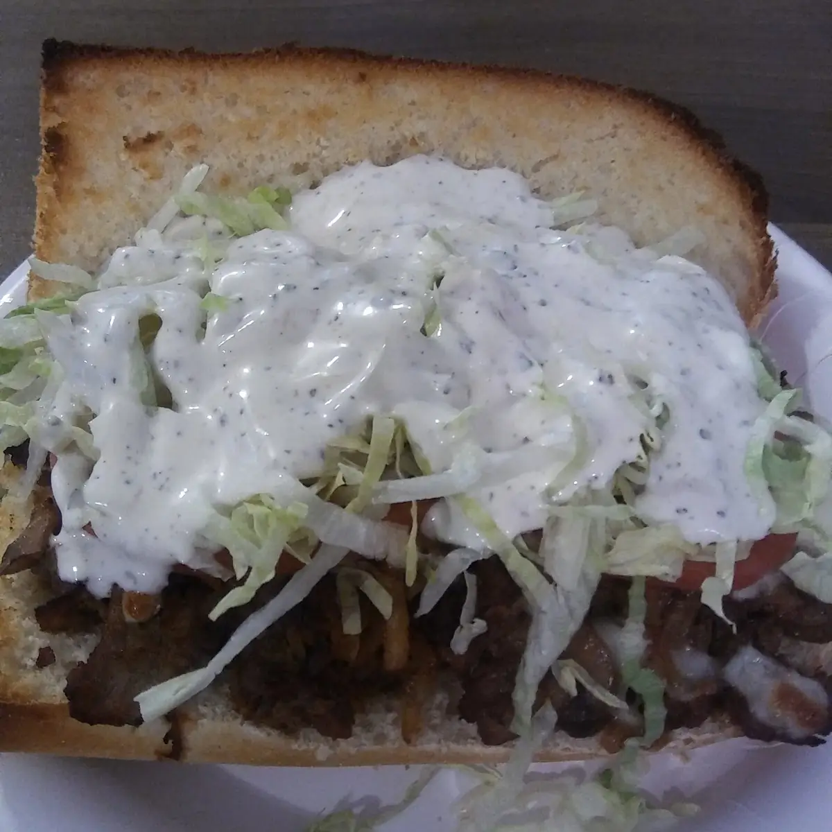 Mushroom Cheese Steak