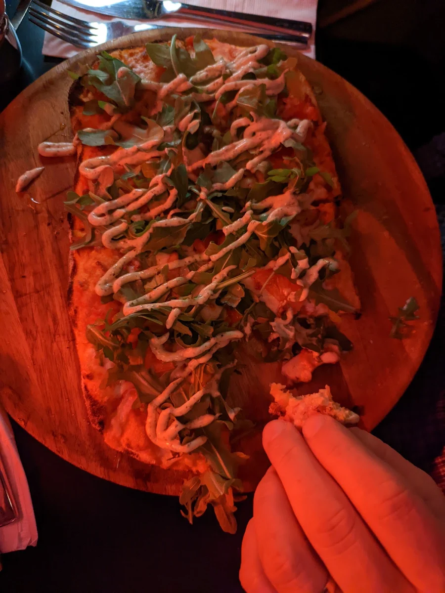 Pesto Chicken Pizza