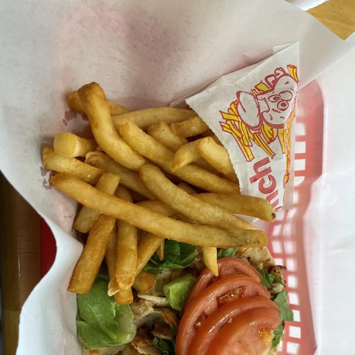 Gyro with Fries