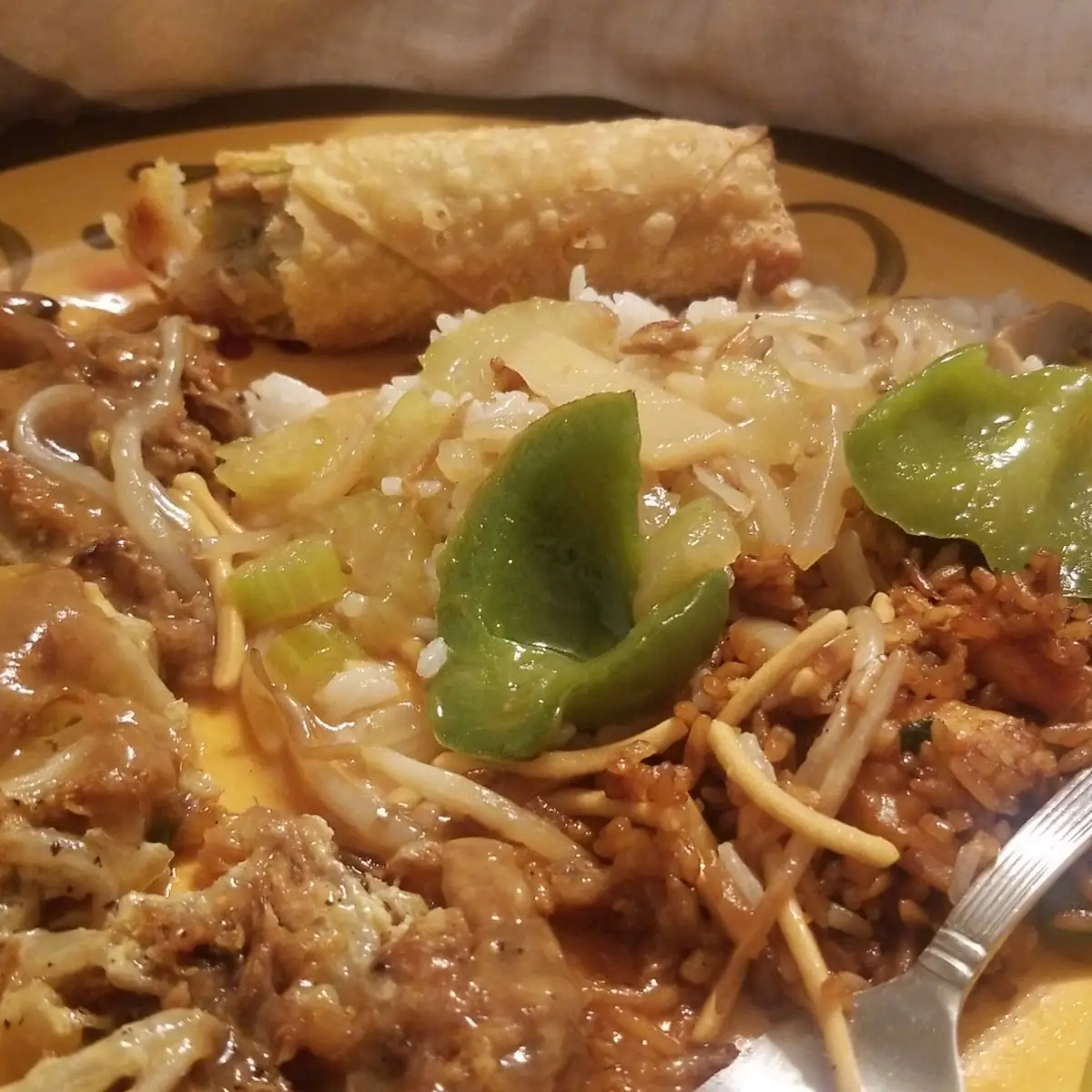 Egg Foo Young Egg Roll Chow Mein Fried Rice