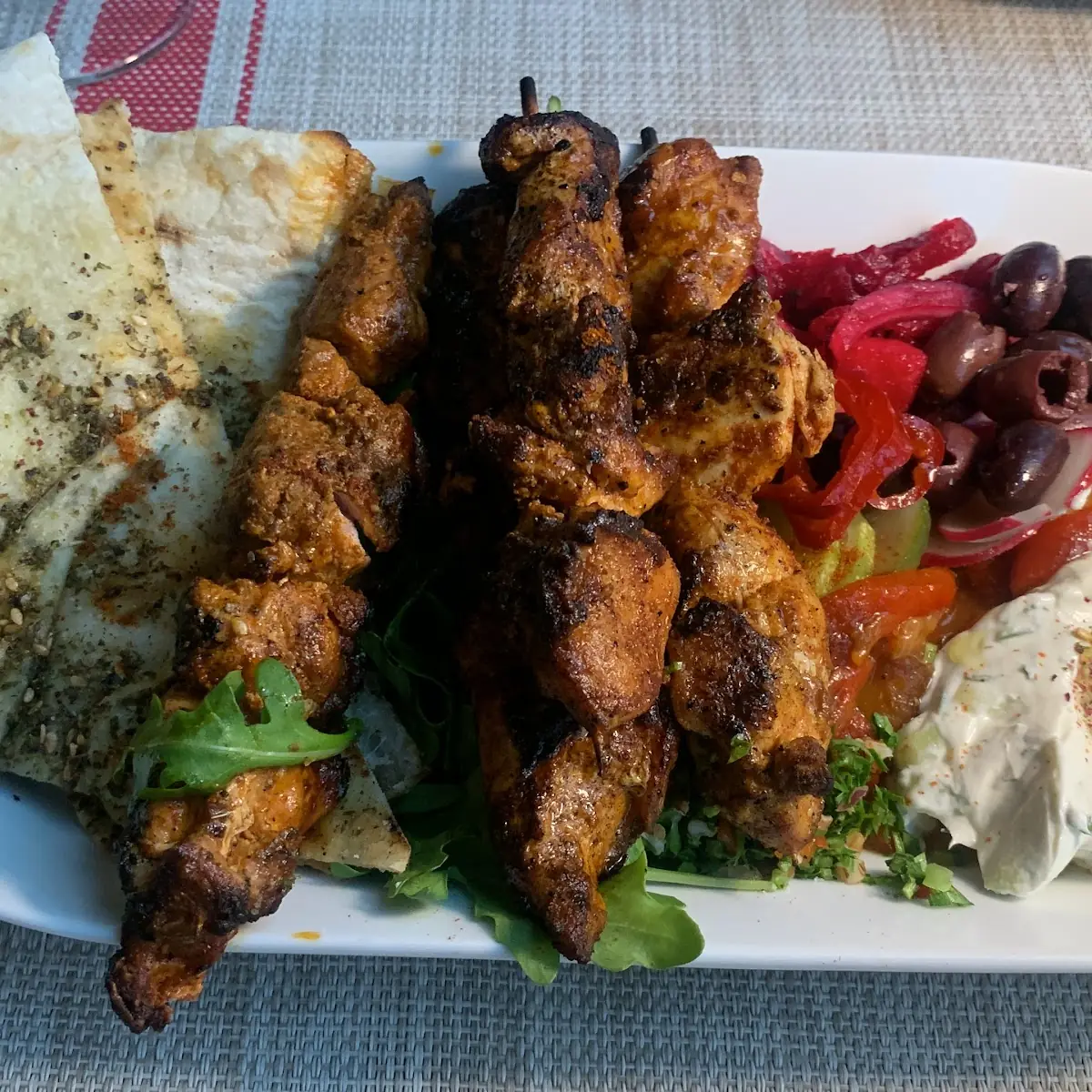 Moroccan Chicken Kebab