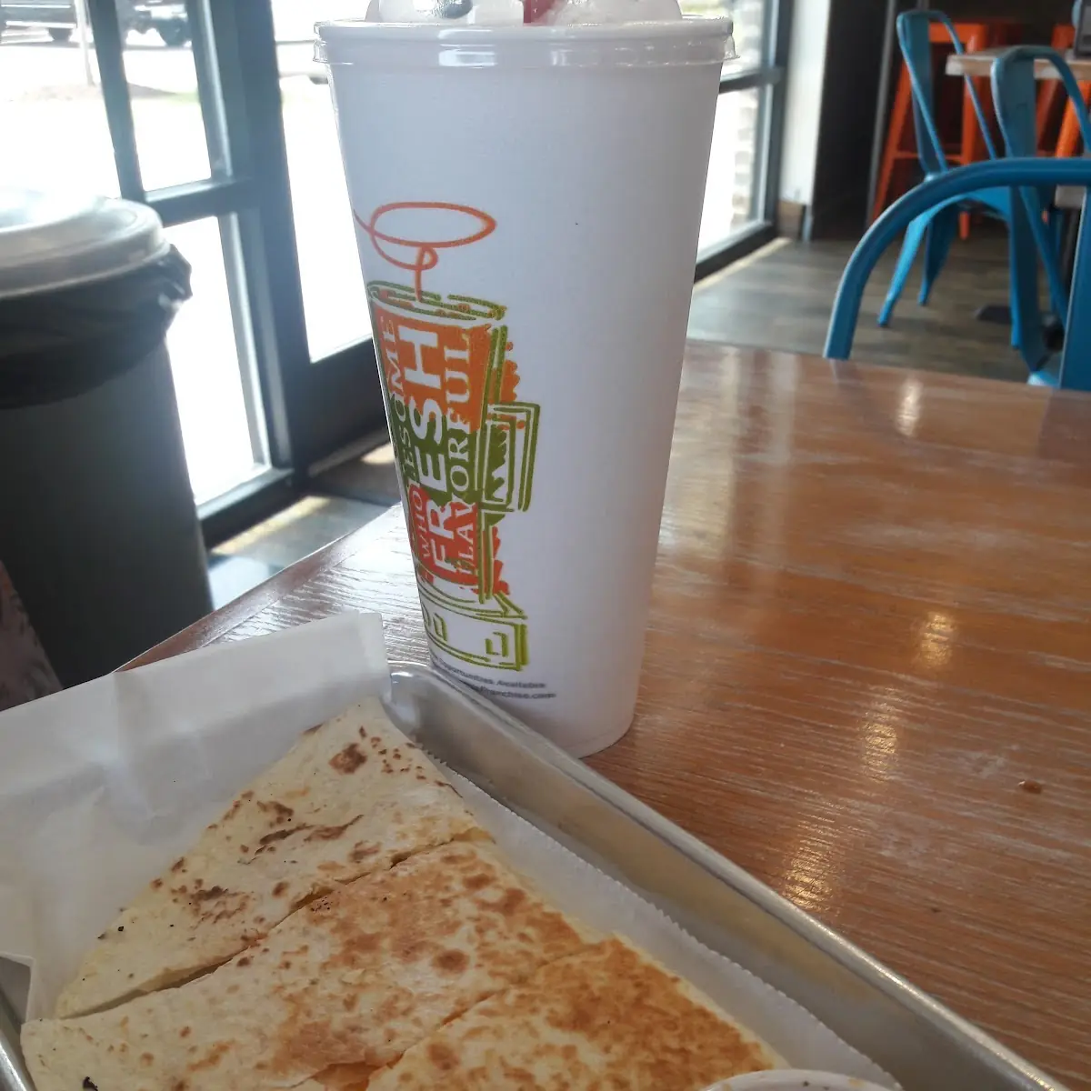 Three Cheese Chicken Quesadilla