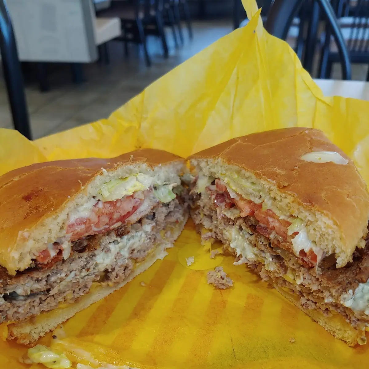Blue Cheese Bacon Burger