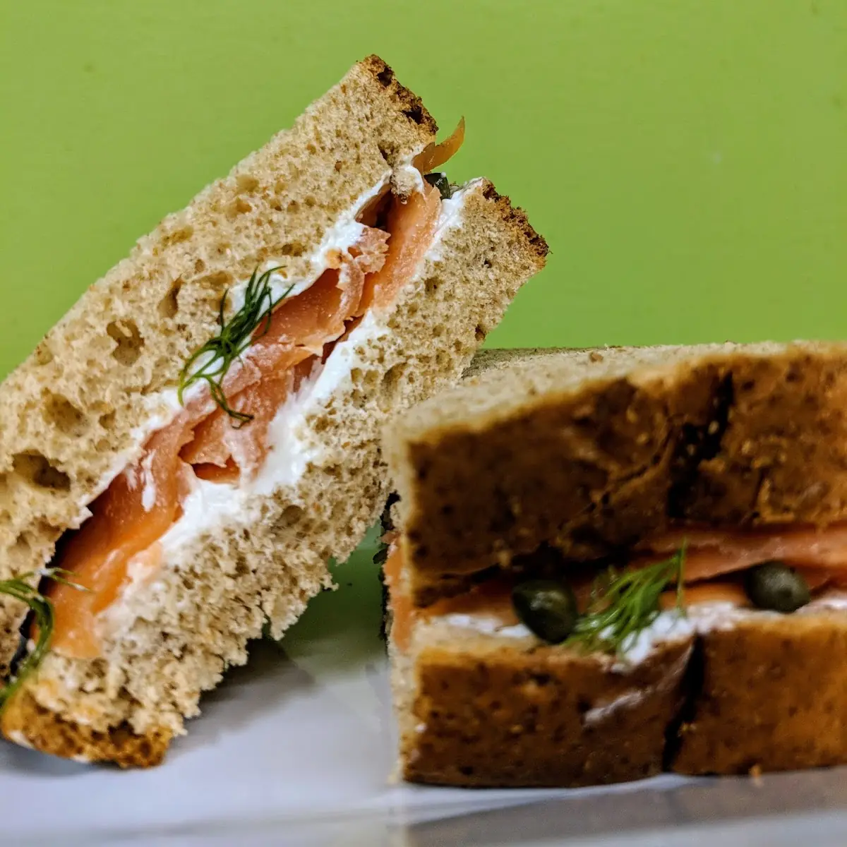 Smoked Salmon Sandwich