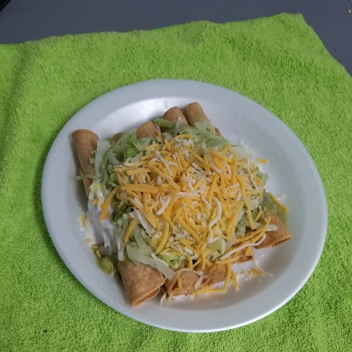 Three Roll Tacos Combo