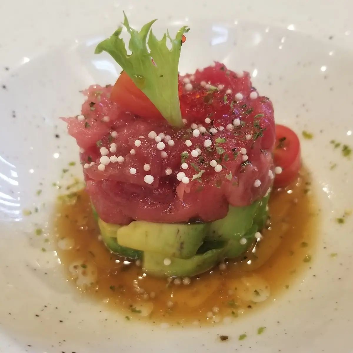 Tuna Avocado Salad Tartarre