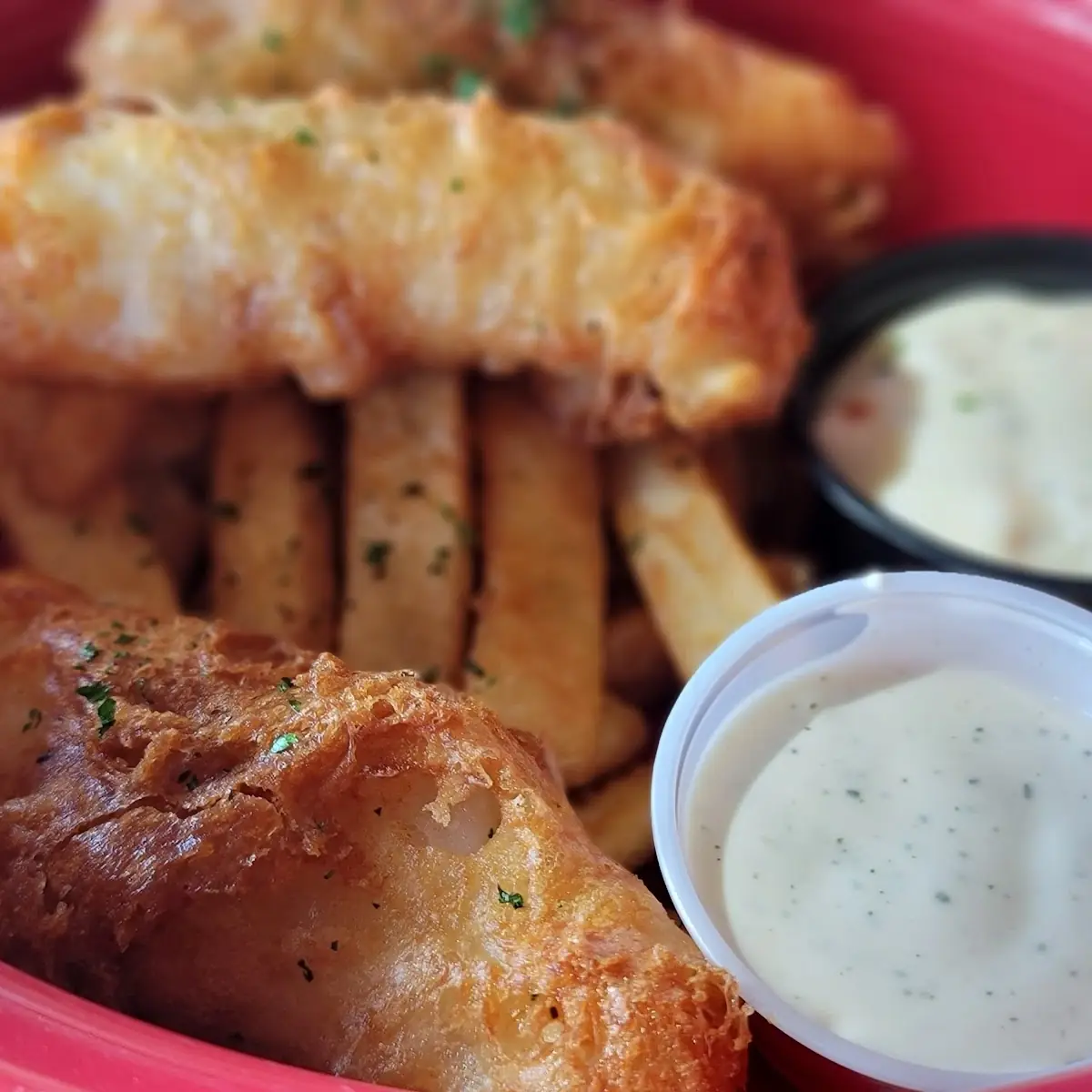 Beer Battered Fish & Chips