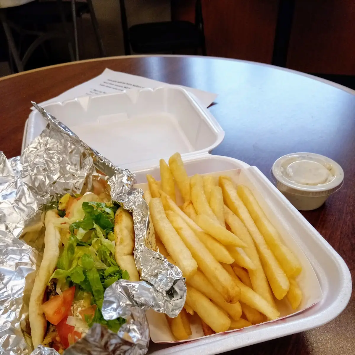 Chicken Shawarma Pita